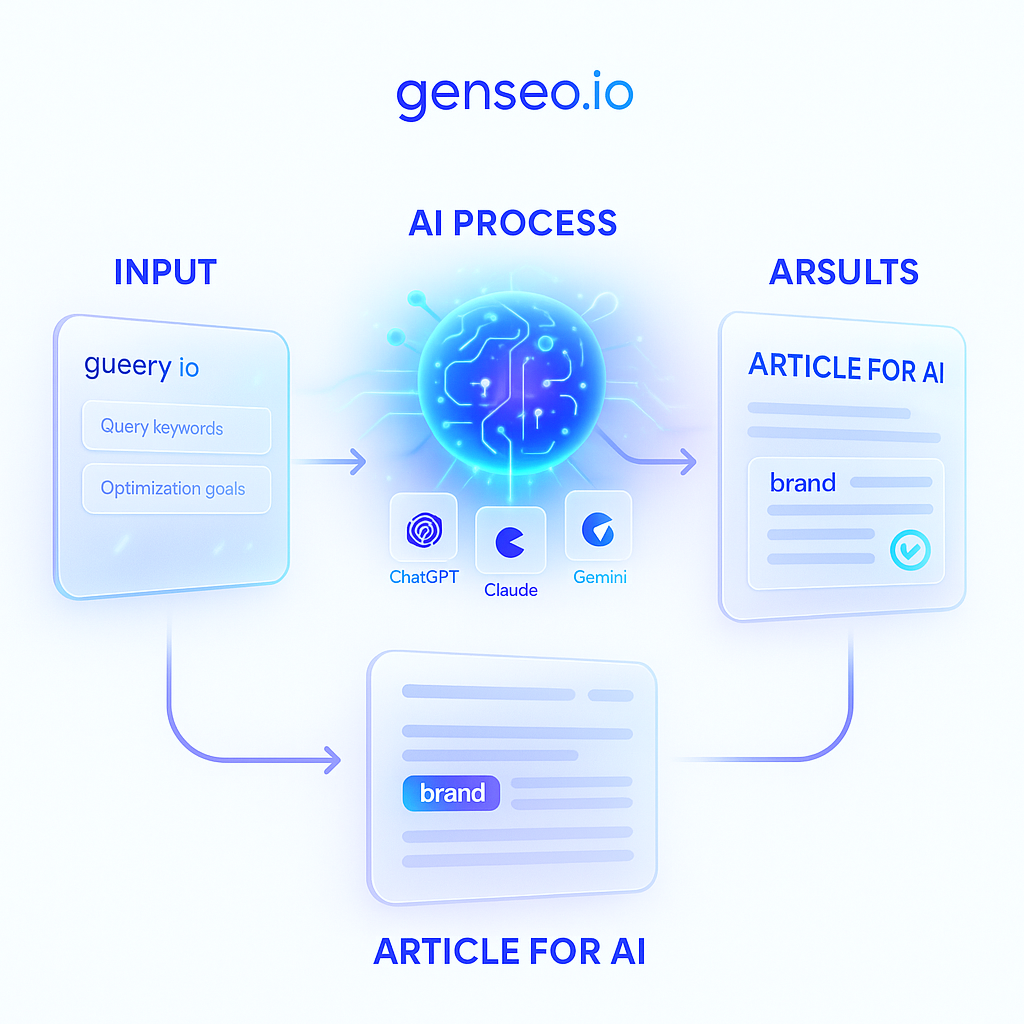 genseo.io Workflow Process